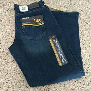 Lee Regular Fit Straight Leg Jeans